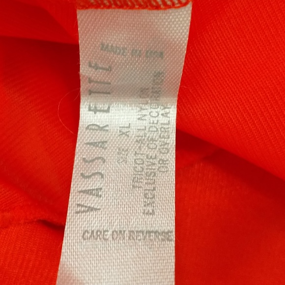 NWT Vintage Nightgown & Robe Vassarette Bright Red Made in USA Matching Set - Picture 11 of 12